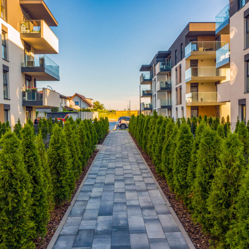 Zdjęcie - Budynki osiedla Nowy Sikornik