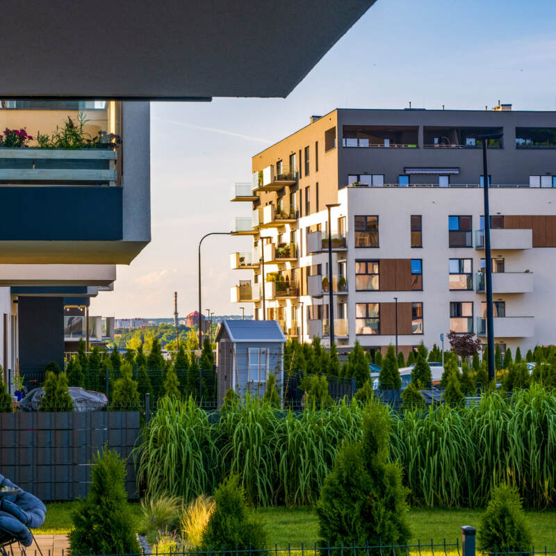 Zdjęcie - mieszkania z ogrodem na terenie osiedla Nowy Sikornik