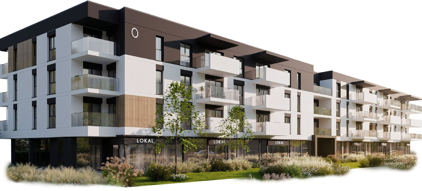 Wizualizacja osiedla Nowy Sikornik - Etap V