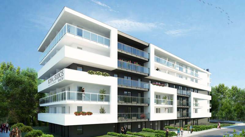 Wizualizacja - budynek Royal Studios