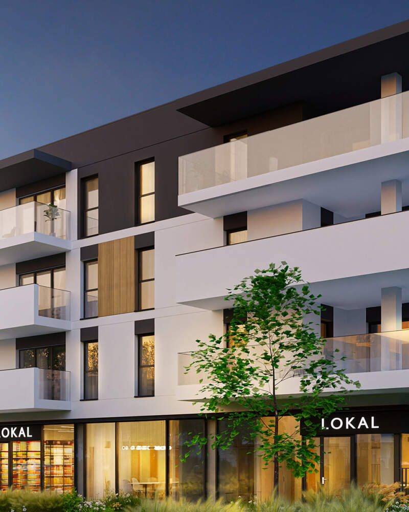 Zdjęcie - Budynki osiedla Nowy Sikornik